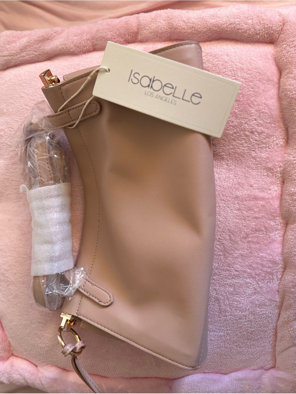 Womens Beige Shoulder Bag